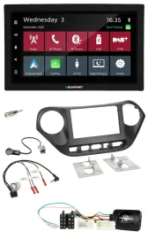 Blaupunkt DAB Bluetooth USB Lenkrad 2DIN Autoradio für Hyundai i10 ab 2014