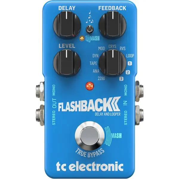 Педаль эффектов для электрогитары TC Electronic Flashback 2 Delay and Looper Pedal