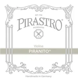 PIRASTRO Piranito Violine Einzelsaite D Kugel Stahl/Chromstahl mittel