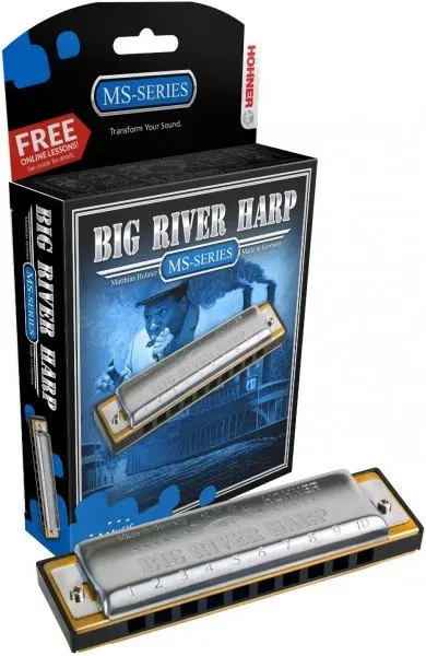 Губная гармошка диатоническая HOHNER Big river harp 590/20 C