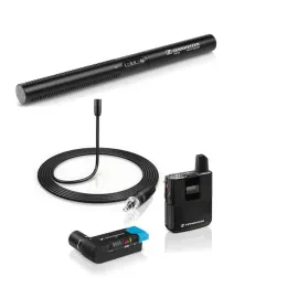 Sennheiser AVX-MKE2 Camera Mountable Lavalier Pro Wireless Set, Includes Bodypac