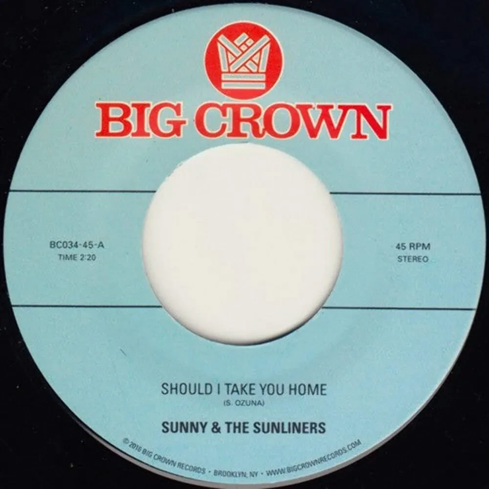 Виниловая пластинка Sunny The Sunliners – Should I Take You Home 2017