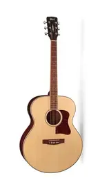 Электроакустическая гитара Cort CJ-MEDX Jumbo Natural с чехлом