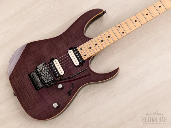 1996 Ibanez IRG740K Spot Model HH Medium Scale Flame Top, RG5-150