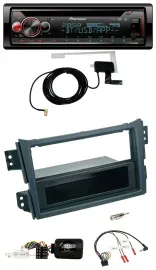 Pioneer DAB CD Lenkrad USB Bluetooth Autoradio für Opel Agila B Suzuki Splash 20