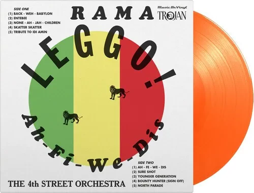 Виниловая пластинка 4th Street Orchestra - Leggo Ah-Fi-We-Dis - Limited 180-Gram Orange Colored Viny
