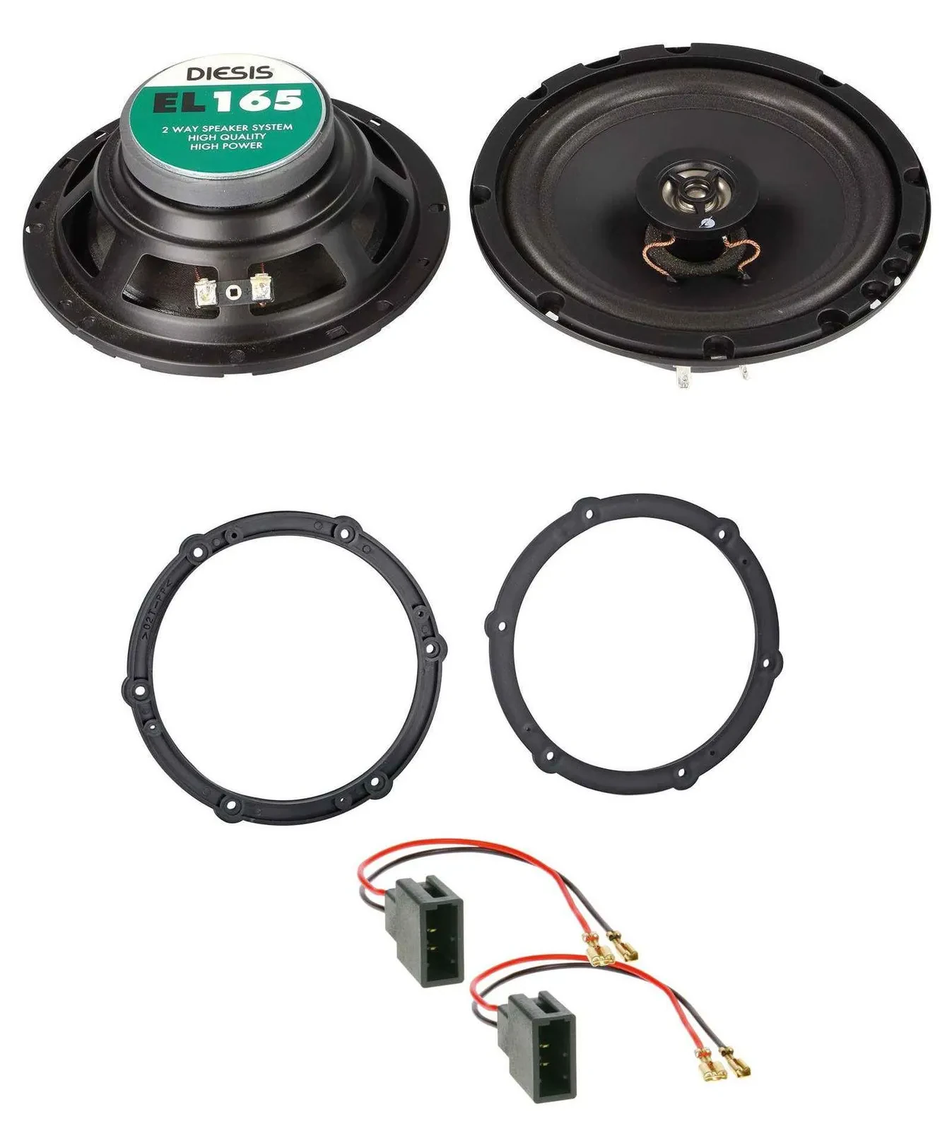 Динамик для автомобиля ACV 6.5" 100W 2-полосный для передней двери Citroen/Peugeot/Toyota