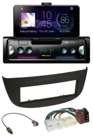 Pioneer USB MP3 Bluetooth DAB Autoradio für Renault Twingo ab 2012 schwarz