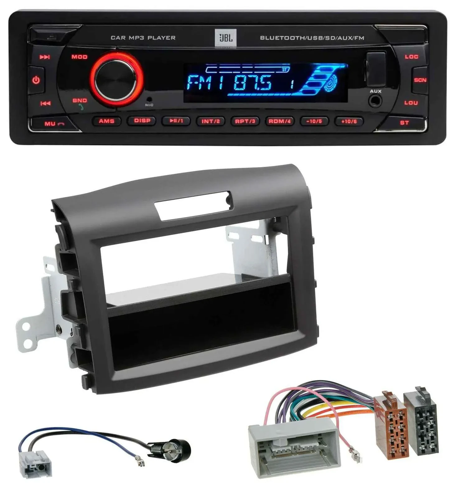 JBL AUX MP3 USB Bluetooth SD Autoradio für Honda CR-V (ab 2013)