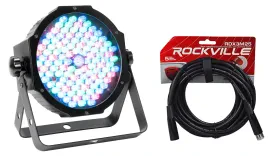 Прибор смены цвета American DJ Eliminator Mega Par Profile EP 2-IN-1 RGB+UV LED с кабелем