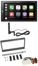 Pioneer USB 2DIN Bluetooth DAB MP3 Autoradio für SSangYong Kyron ab 2005