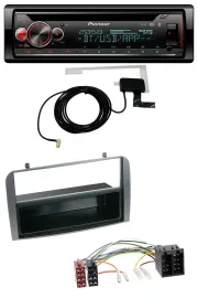Pioneer DAB CD MP3 USB Bluetooth Autoradio für Alfa Romeo 147 GT Ablagefach anth