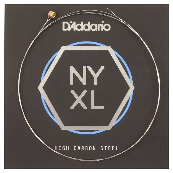 Струна для электрогитары D'Addario NYS0095 NYXL Plain Steel Singles, сталь, калибр 9,5