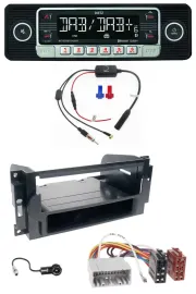 Dietz MP3 DAB Bluetooth USB Autoradio für Chrysler PT Cruiser 300C Dodge Jeep Co