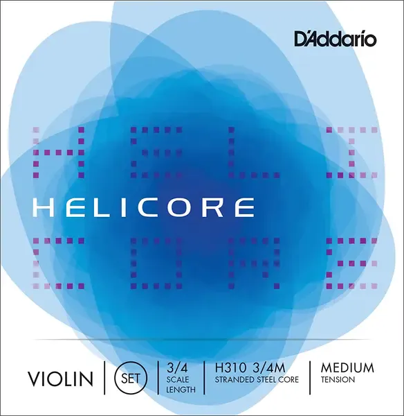 Струны для скрипки D'Addario Helicore H310 3/4M