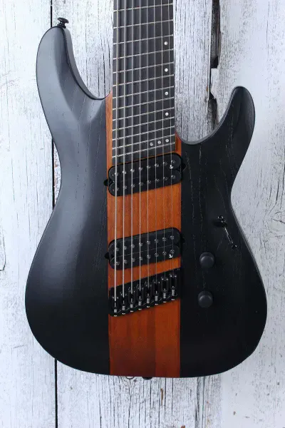 Schecter C-8 Rob Scallon Multiscale 8 String Electric Guitar Satin Dark Roast