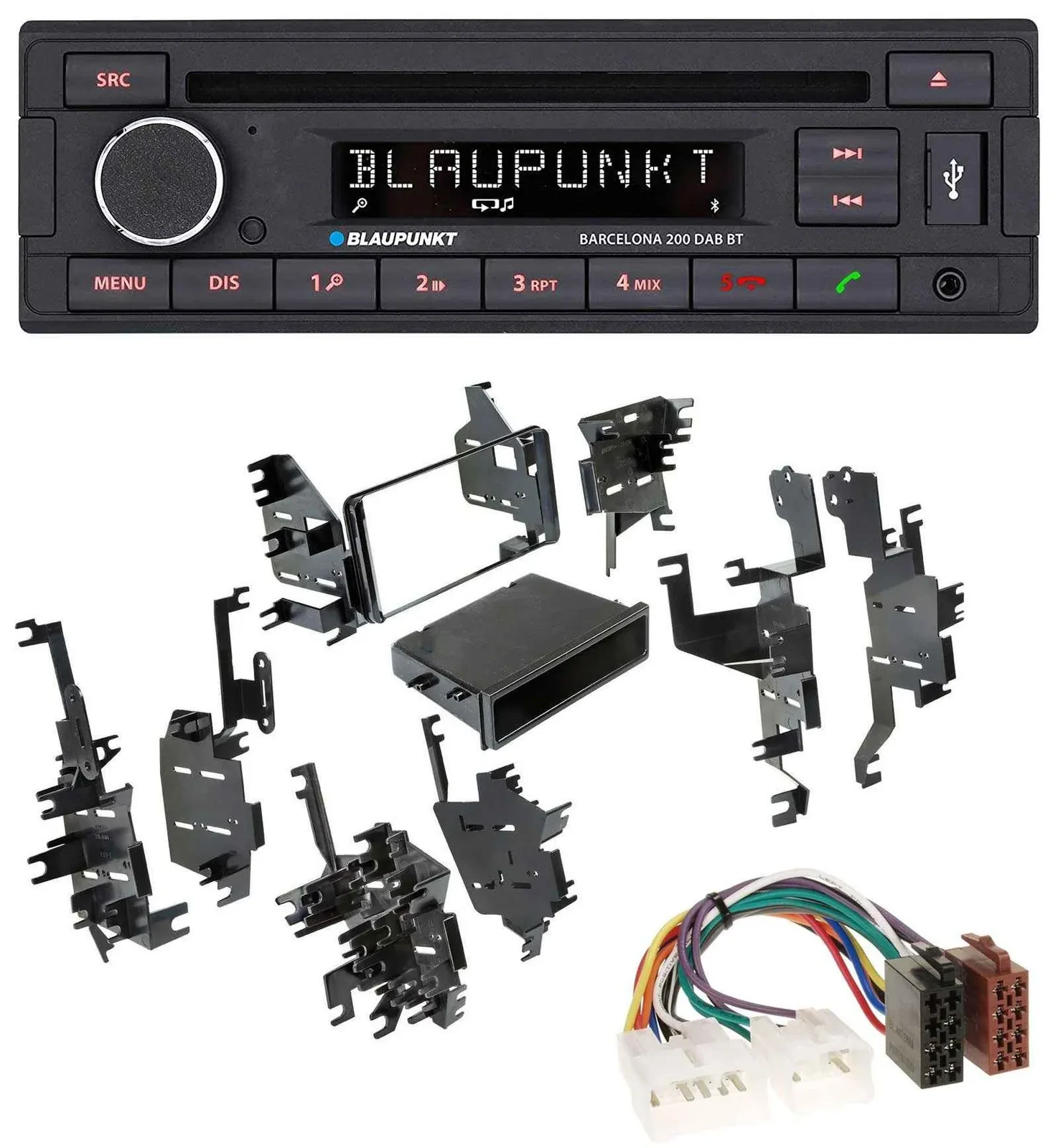 Blaupunkt USB DAB CD Bluetooth MP3 Autoradio für Toyota Tundra / Celica / FJ