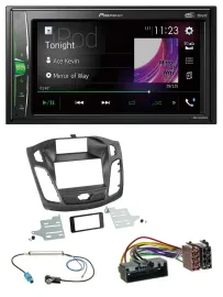 Автомагнитола для Ford Focus (2011–2014) Pioneer 2DIN MP3 DAB USB Bluetooth