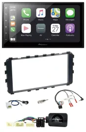 Автомагнитола Pioneer 2DIN Bluetooth DAB USB для Toyota Yaris 2006–2011 с поддержкой управления на руле