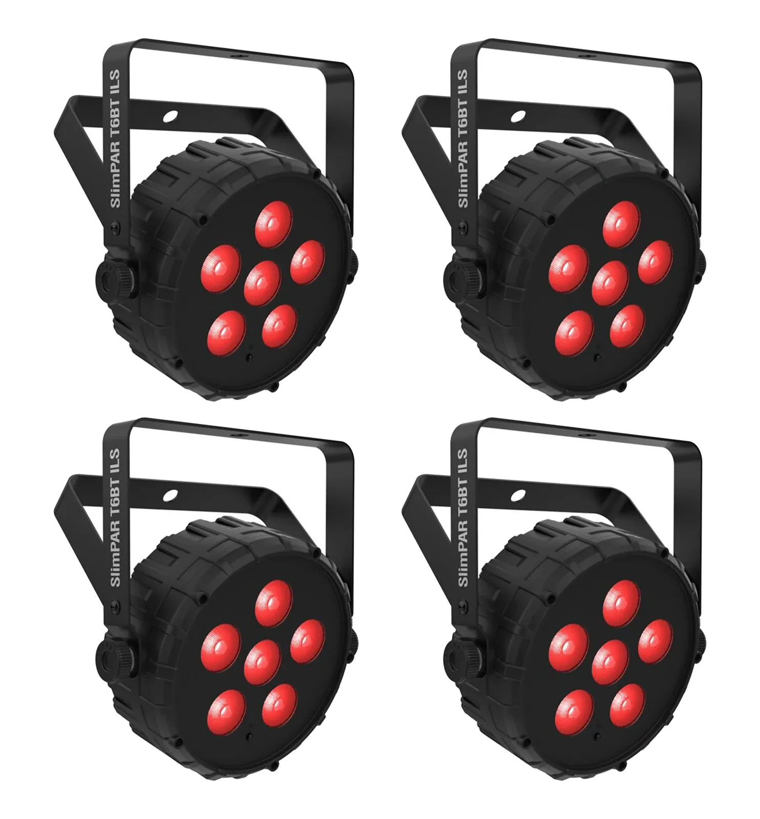 Прибор смены цвета Chauvet DJ SLIMPAR T6 BT ILS D-Fi USB DMX RGB LED (4 штуки)