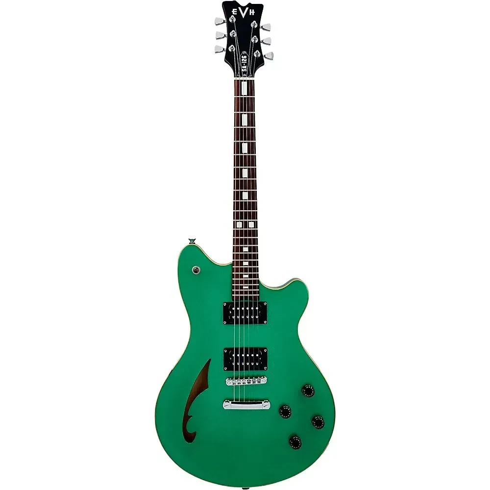 Электрогитара полуакустическая EVH SA-126 Standard Pelham Green