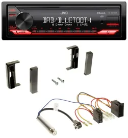 JVC Bluetooth USB DAB MP3 Autoradio für Audi TT (1998-2006) - ISO