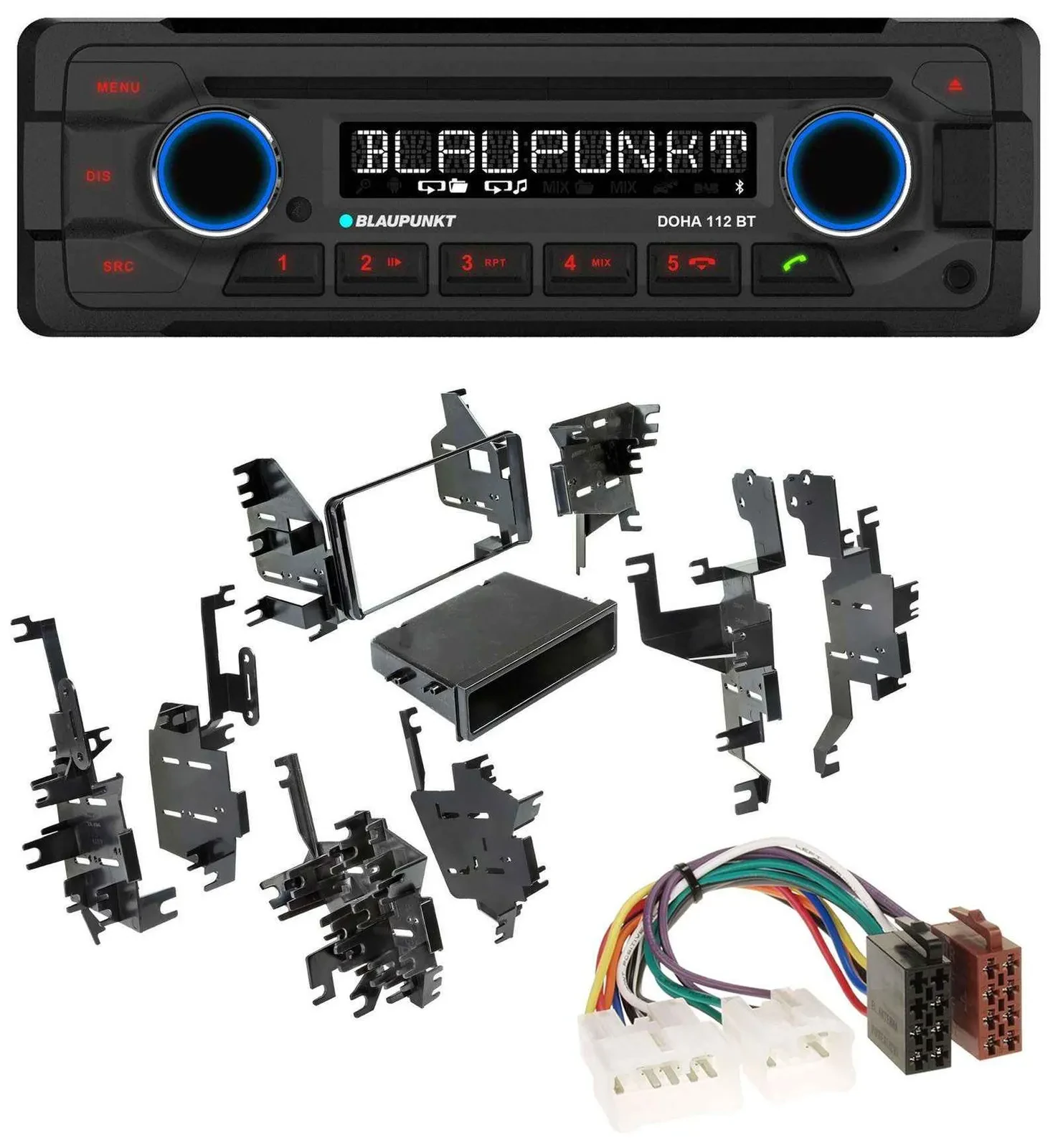 Blaupunkt AUX MP3 CD Bluetooth USB Autoradio für Toyota Highlander Matrix RAV 4