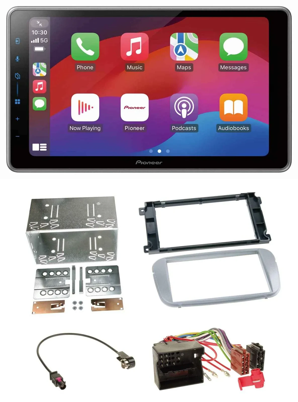 Pioneer MP3 USB DAB Bluetooth 2DIN Autoradio für Ford Mondeo 2007-2014 S-Max Pro
