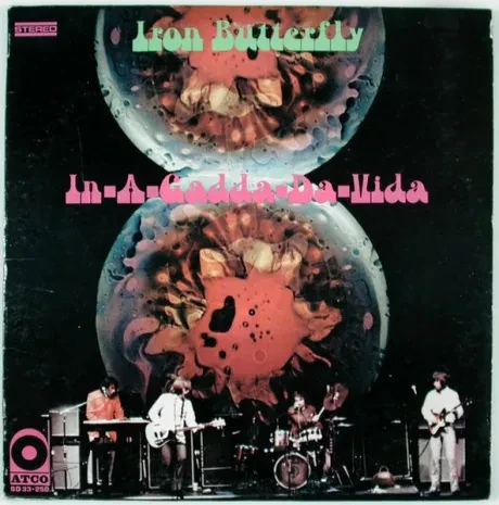 IRON BUTTERFLY - In-A-Gadda-Da-Vida (LP , Used)