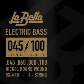 Струны для бас-гитары La Bella RX-N4B 45-100