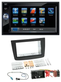 Blaupunkt SD Bluetooth 2DIN MP3 USB AUX Autoradio für Alfa Romeo Mito 955 ab 14