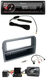 Автомагнитола Pioneer 1DIN, DAB, MP3, USB, для Fiat Croma 2005–2010, поддержка кнопок на руле