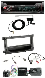 Автомагнитола Pioneer DAB CD USB Bluetooth для Ford Mondeo/S-Max 2007–2014, поддержка кнопок на руле, CAN