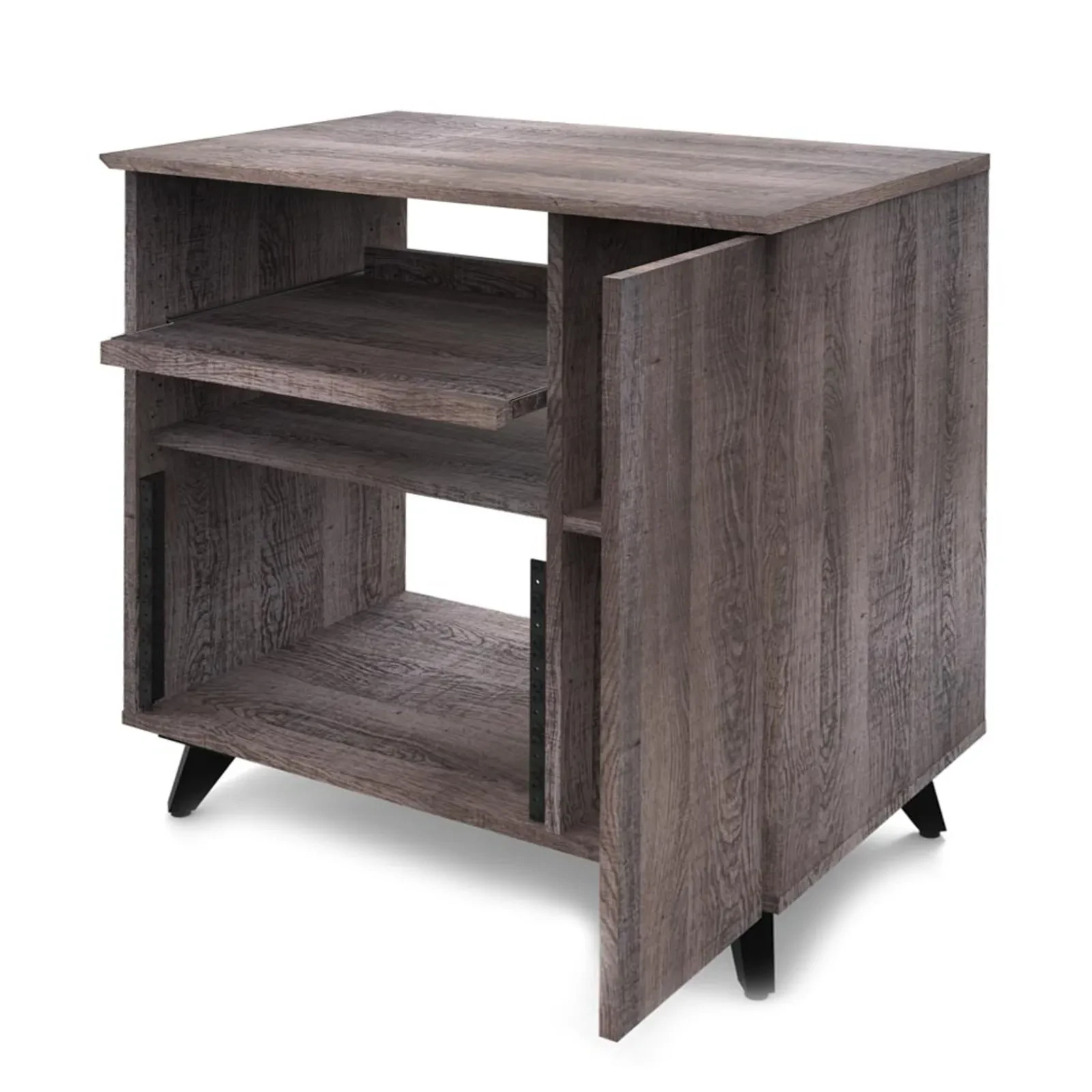 Рэковая стойка Glorious Modular Side Rack Walnut 12U