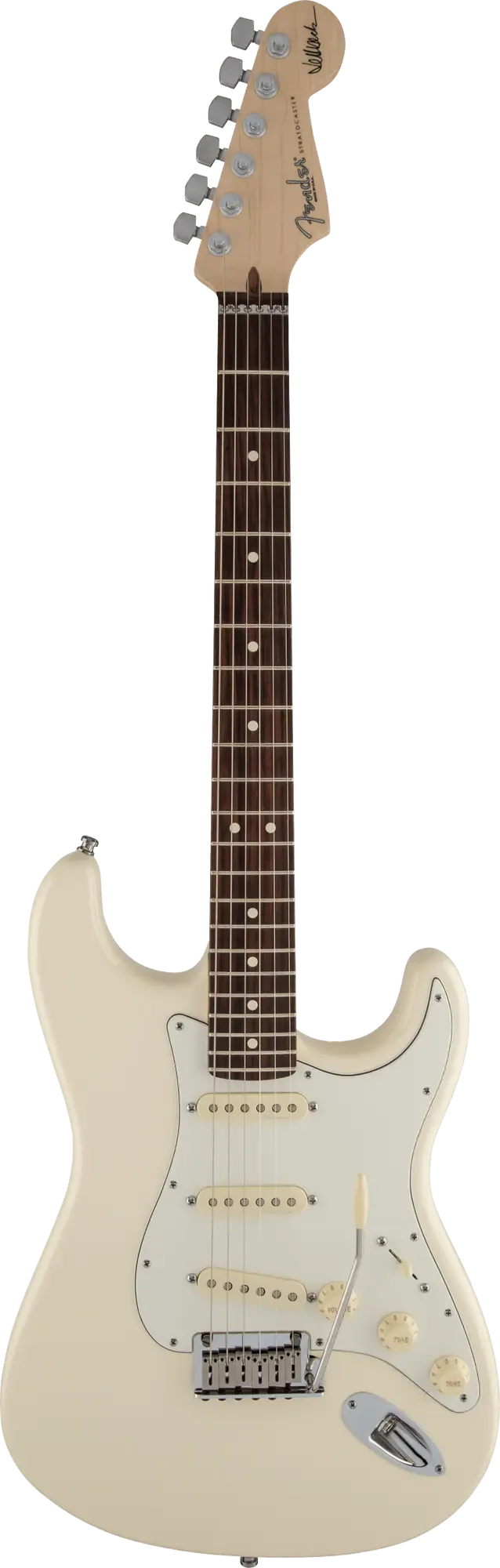 Электрогитара Fender Jeff Beck Stratocaster Olympic White