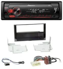 Автомагнитола для Nissan Micra/Note (с 2013) Pioneer DAB, 1 DIN, MP3, AUX, USB