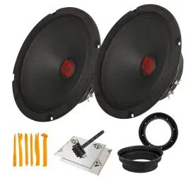 Cerwin-Vega CVP8 170W RMS 8” Coaxial Car Speaker + Accessories
