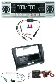 Dietz DAB USB MP3 Bluetooth Autoradio für Audi TT 06-14 Aktivsystem Quadlock