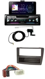 Pioneer DAB Bluetooth MP3 USB Autoradio für Honda Civic 04-06 autom. Klima schwa