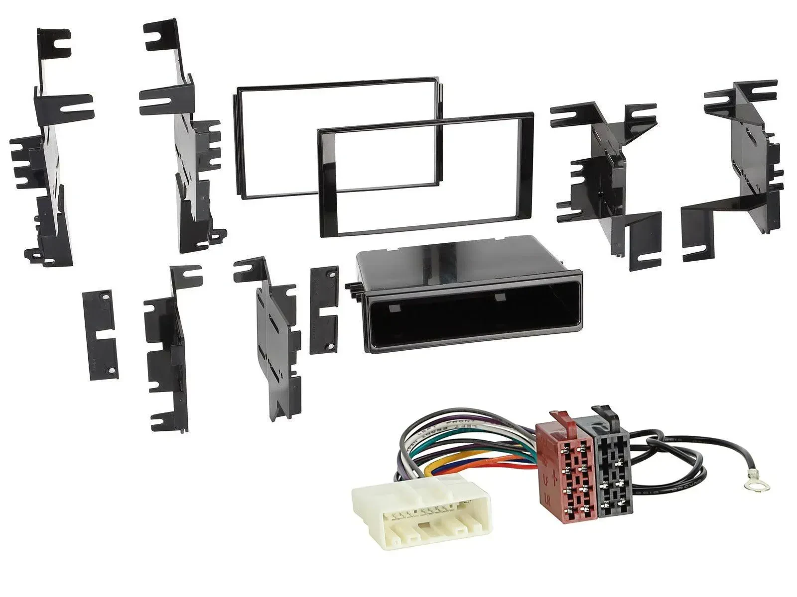 Einbauset DIN Autoradio für Nissan Versa ab 07 Xterra ab 13