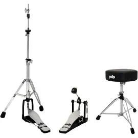 PDP by DW 800 Series 3Piece Drum Hardware Pack  Single Pedal