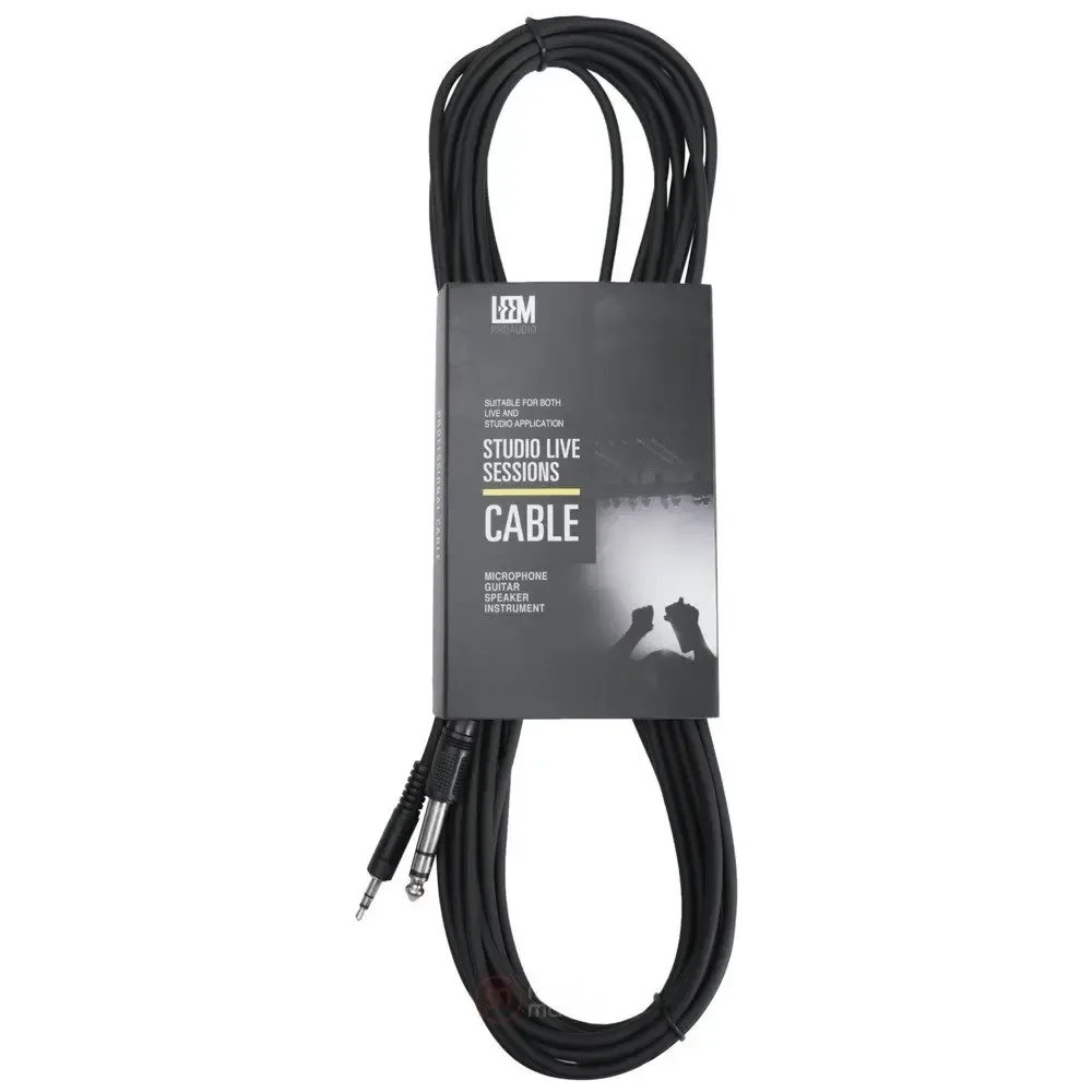 Коммутационный кабель Leem ASS-220 Black 6.1 м