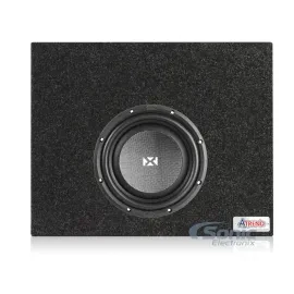 NVX SMW10D4 | Shallow-Mount Dual 4-Ohm Subwoofer + Enclosure