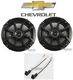 Kicker CSC65 6-1/2" 2016 CS Series 2-Way Coaxial Car Speakers