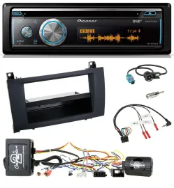 Автомагнитола для Mercedes SLK R171 Pioneer DAB USB CD Bluetooth 2004–2011