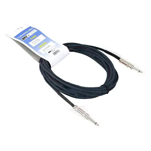 Инструментальный кабель INVOTONE ACI1006BK 6 м