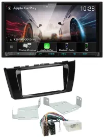 Kenwood MP3 2DIN USB DAB Bluetooth Autoradio für Mitsubishi Mirage SpaceStar ab