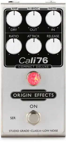 Педаль эффектов для электрогитары Origin Effects Cali76 Compact Deluxe Compressor
