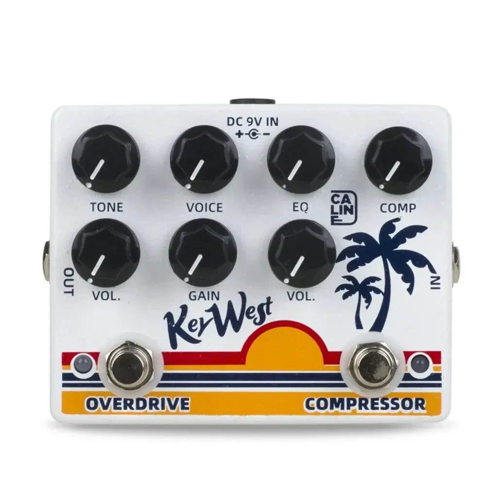 Педаль эффектов для электрогитары CALINE DCP-05 Key West Compressor Overdrive