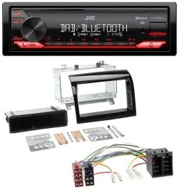 JVC Bluetooth USB DAB MP3 Autoradio für Peugeot Boxer Citroen Jumper Fiat Ducato
